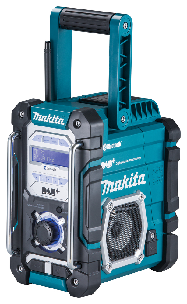 Makita DMR112 – Robustes 18V Akku-Baustellenradio mit DAB+ und Bluetooth