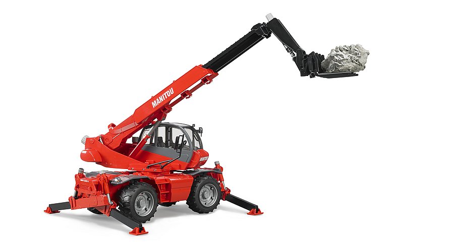 Manitou Teleskopstapler MRT 2150      Artikel Nr. 02129     Größe 52,7 cm × 16,8 cm × 20,0 cm     Altersempfehlung ab 4 Jahren