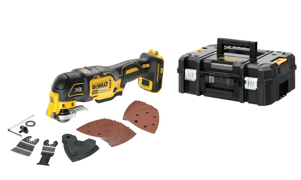 DeWalt DCS356NT 18V Akku-Multitool – Vielseitiges und leistungsstarkes Werkzeug für Profis