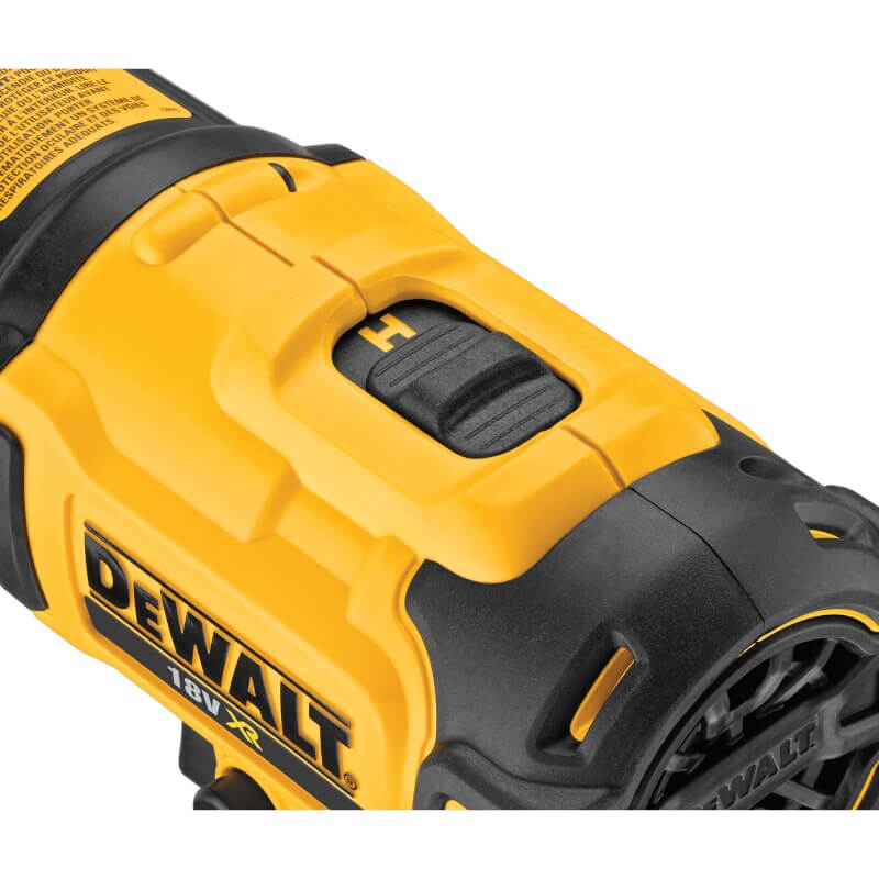 DeWalt DCE530N 18V XR Akku-Heißluftpistole – Kabellose Flexibilität für vielseitige Anwendungen